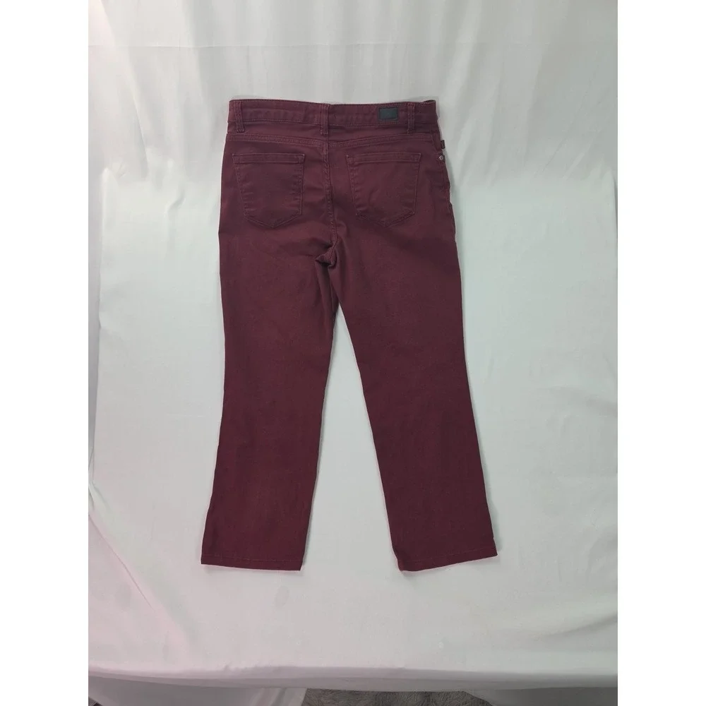 Lee Platinum Label Classic Fit Straight Leg Stretch Jeans, Red, Womens 31x24.5